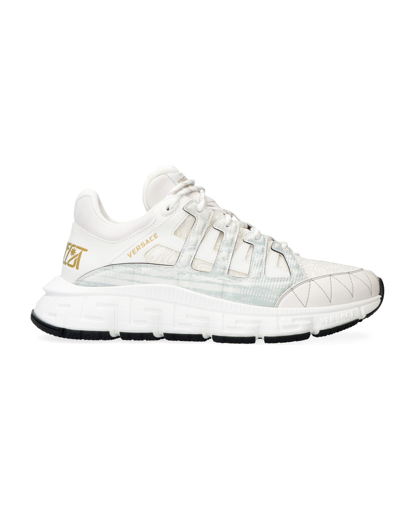 Versace Trigreca Chunky Sneakers - White