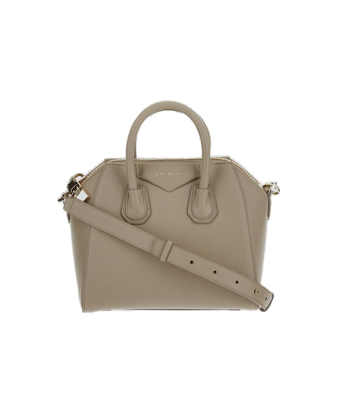 Givenchy Antigona Zip-up Top Handle Bag - IVORY トートバッグ