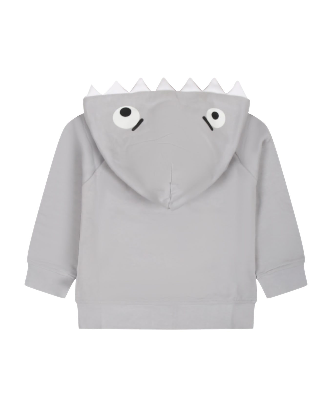 Stella McCartney Kids Gray Sweatshirt For Babies With Print - Grey