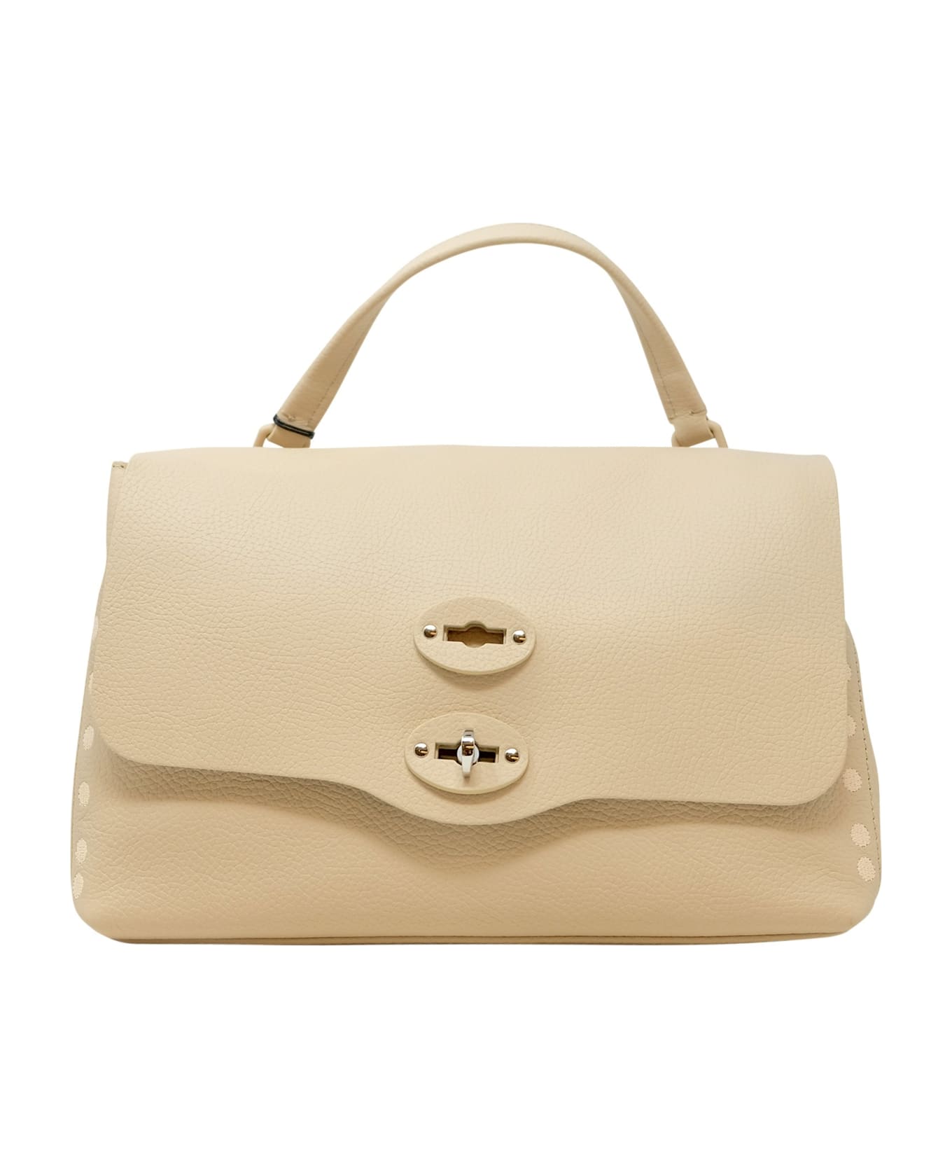 Zanellato 068000-0380000-z0880 Postina Pura 2.0 Luxethic S Rosa Minuet Leather Handbag - CIPRIA