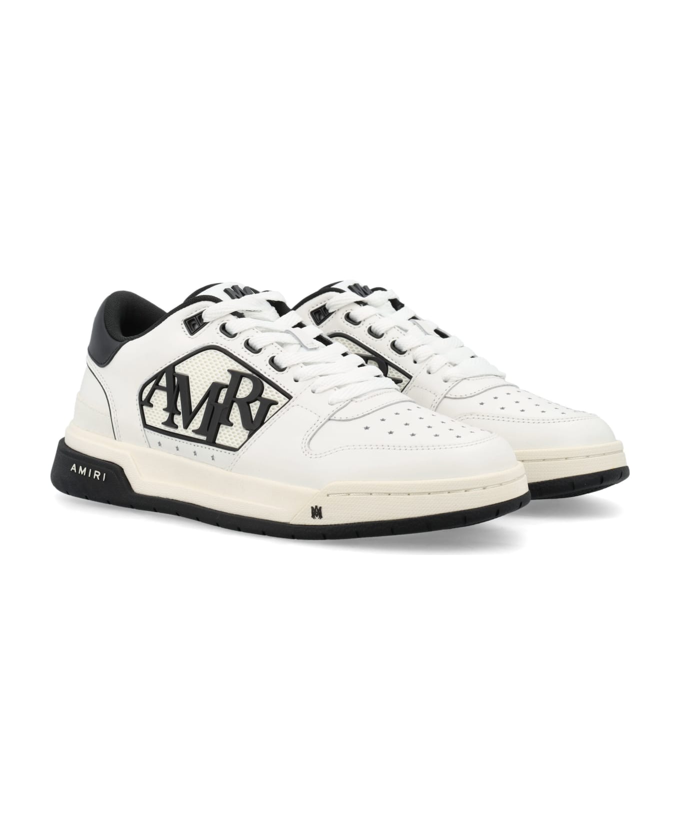 AMIRI Classic Low Sneakers - WHITE BLACK スニーカー