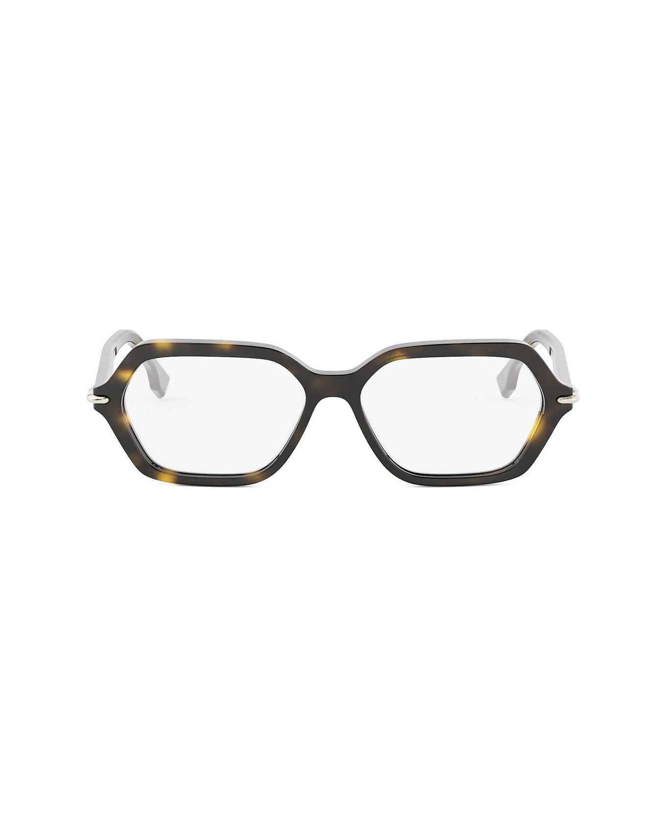 Fendi Eyewear Fendi Fe50125i Fendi Selleria 052 Havana Glasses - Marrone
