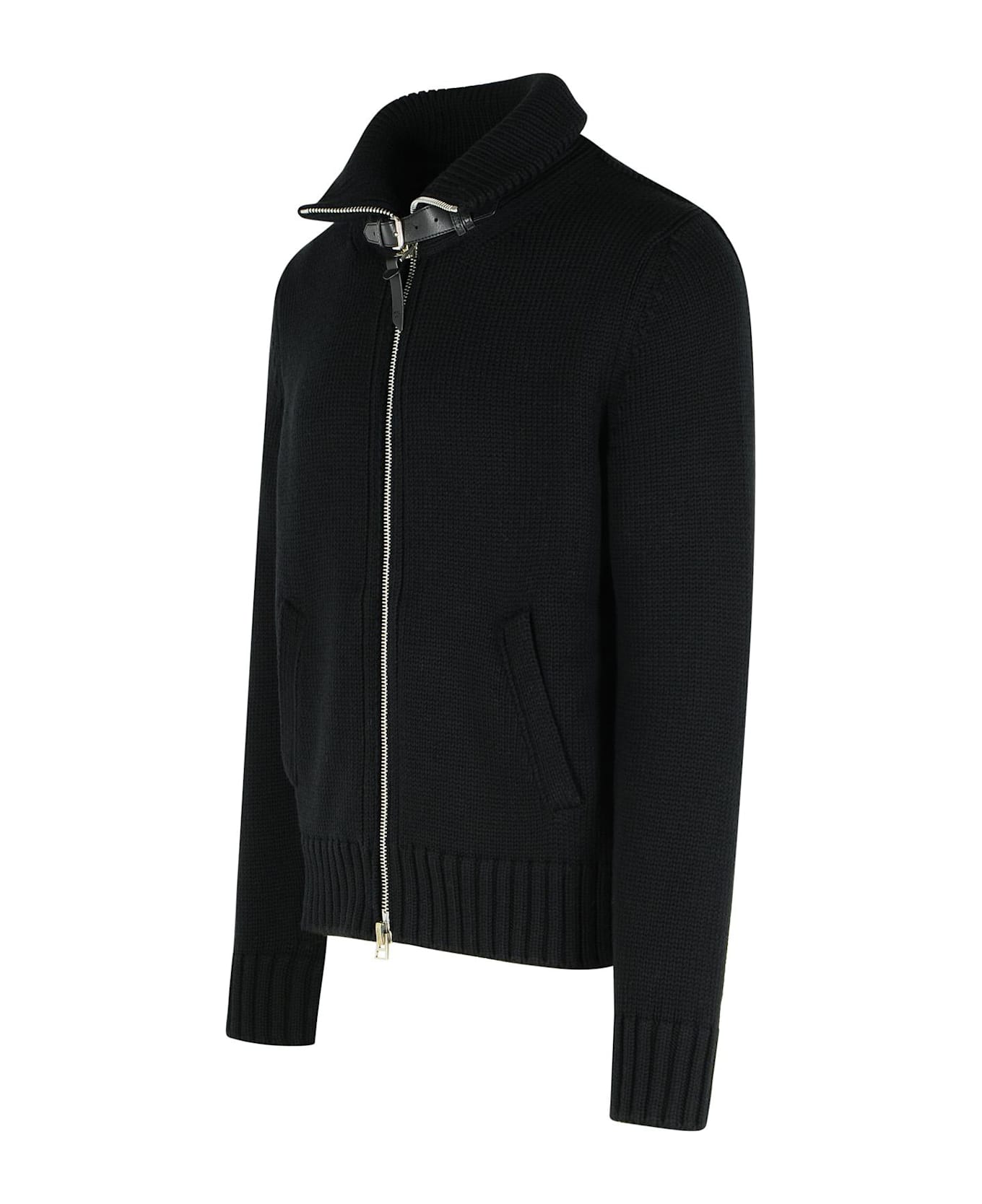 Tom Ford Black Wool Sweater - Black