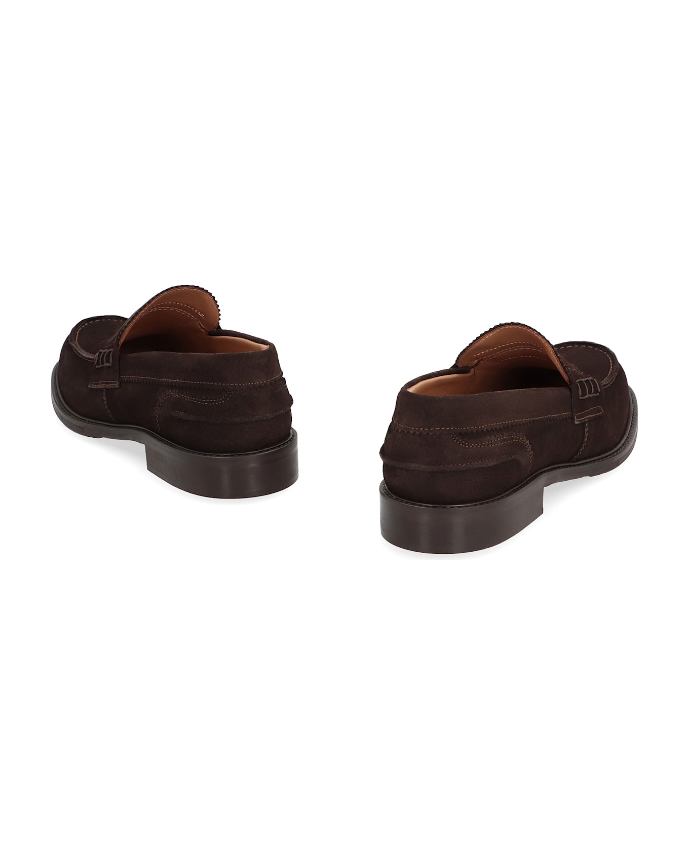 Bruno Magli Calfskin Loafers - brown