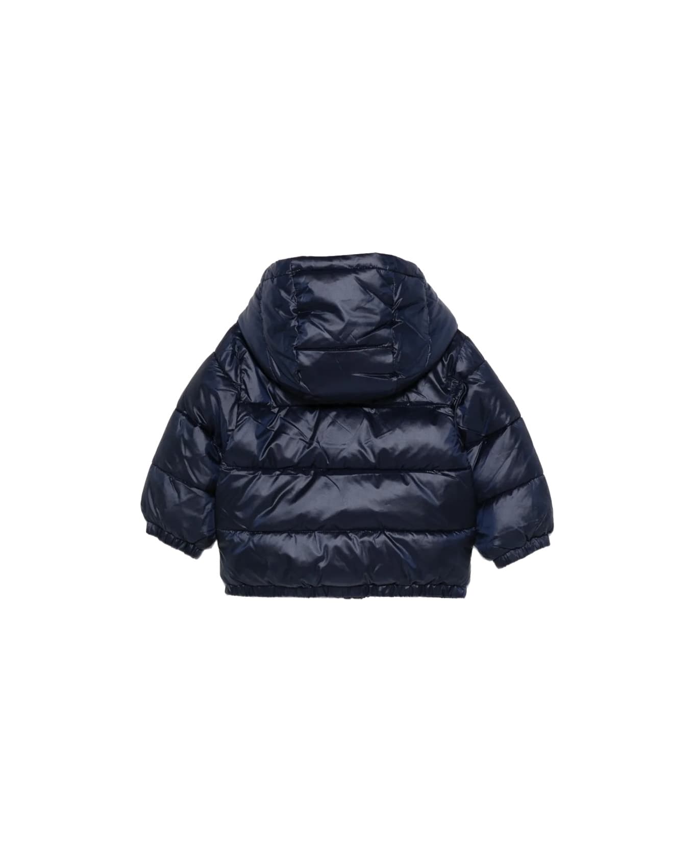 Moschino Jacket With Logo - BLUE