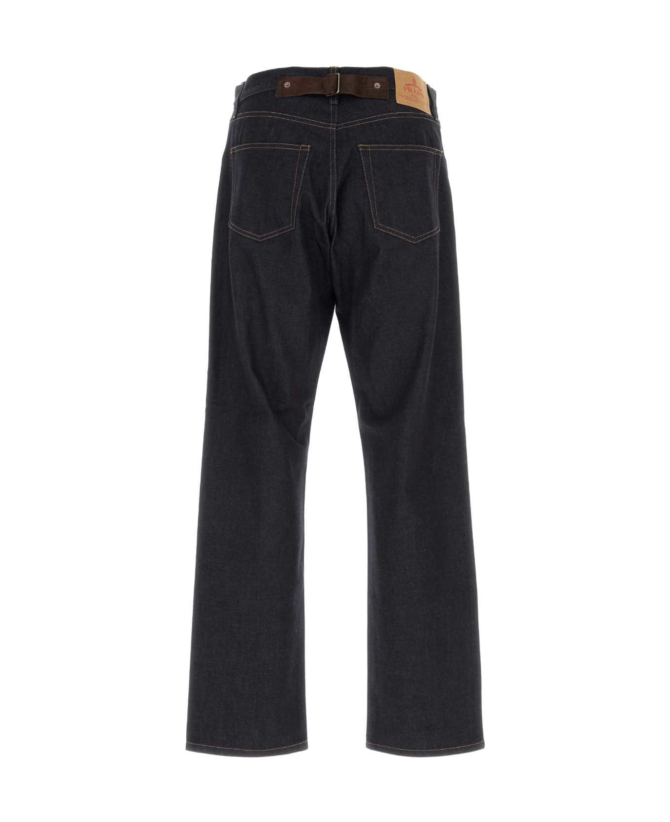 Prada Midnight Blue Jeans - BLEU