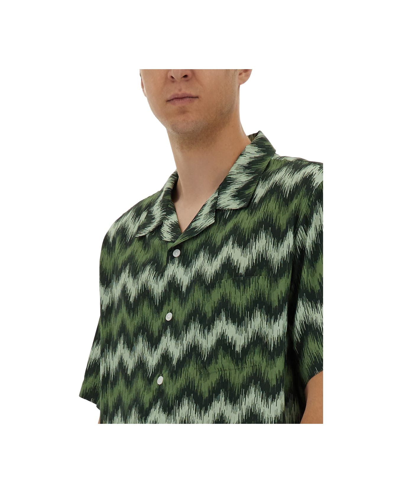 Missoni Bowling Shirt - GREEN