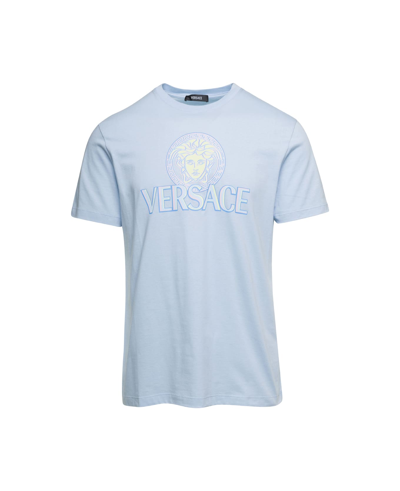 Versace T-shirt Medusa Stagionale - Light blue