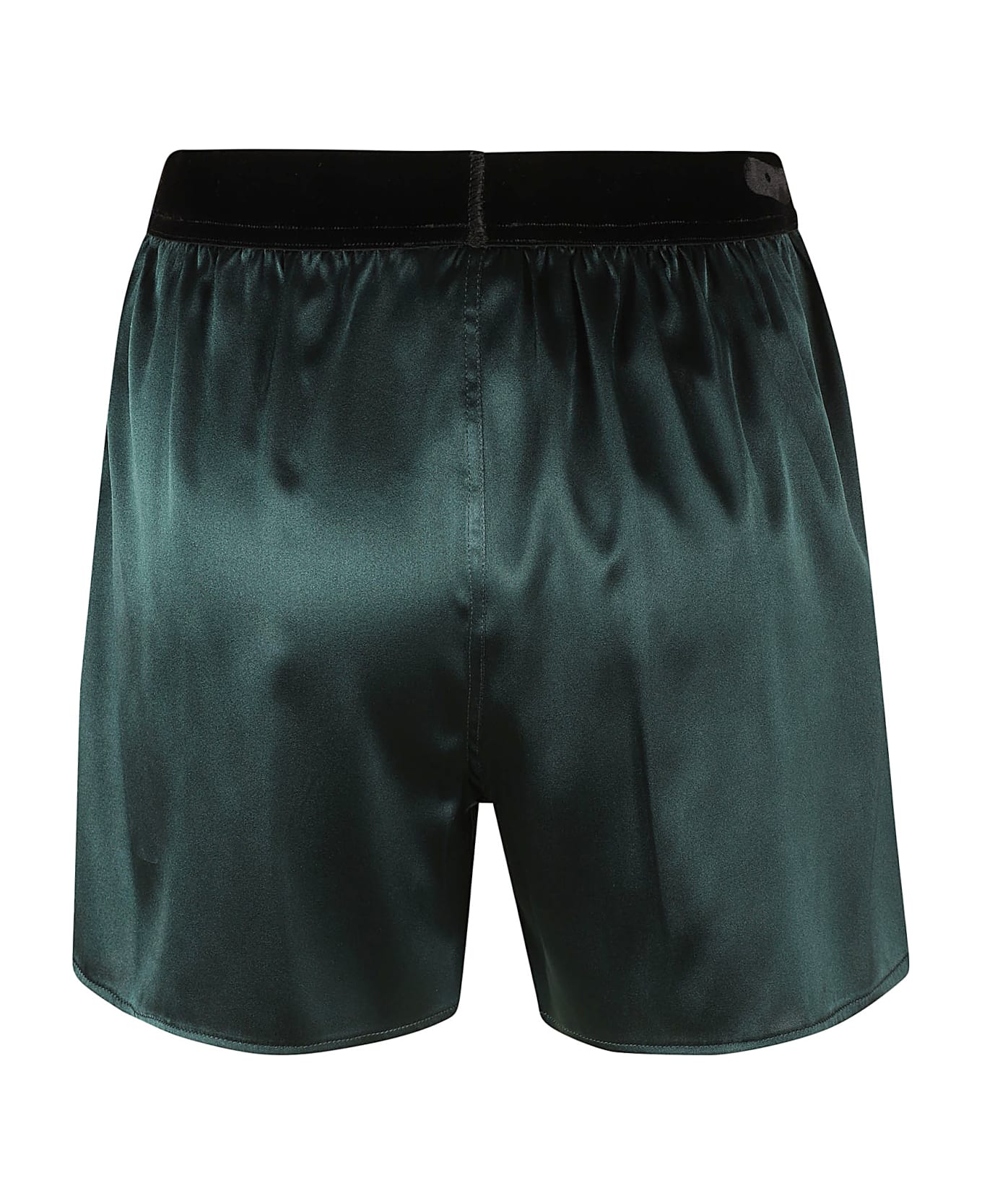 Tom Ford Elastic Logo Waist Shorts - Black