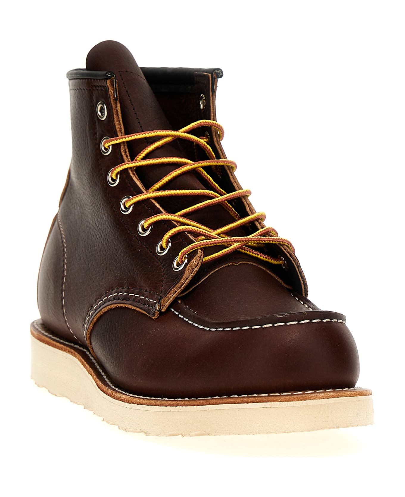 Red Wing 'classic Moc' Ankle Boots - Brown