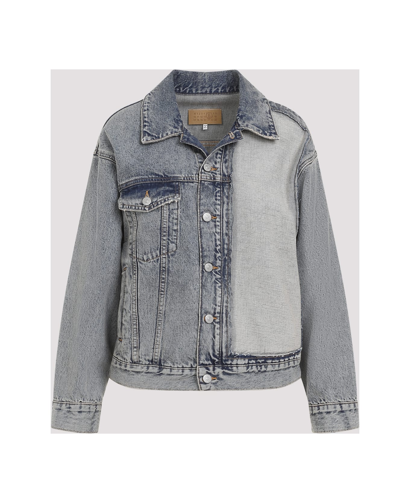 MM6 Maison Margiela Denim Jacket - Light Blue