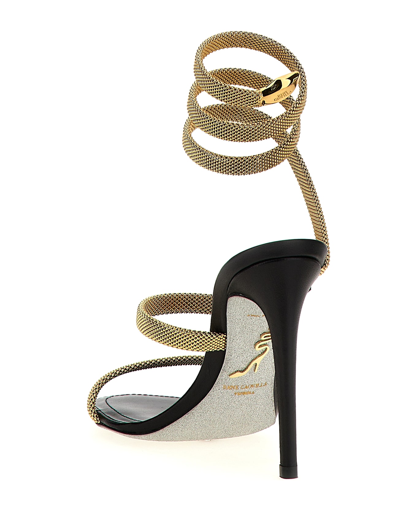 René Caovilla 'trigold Cleo' Sandals - Gold