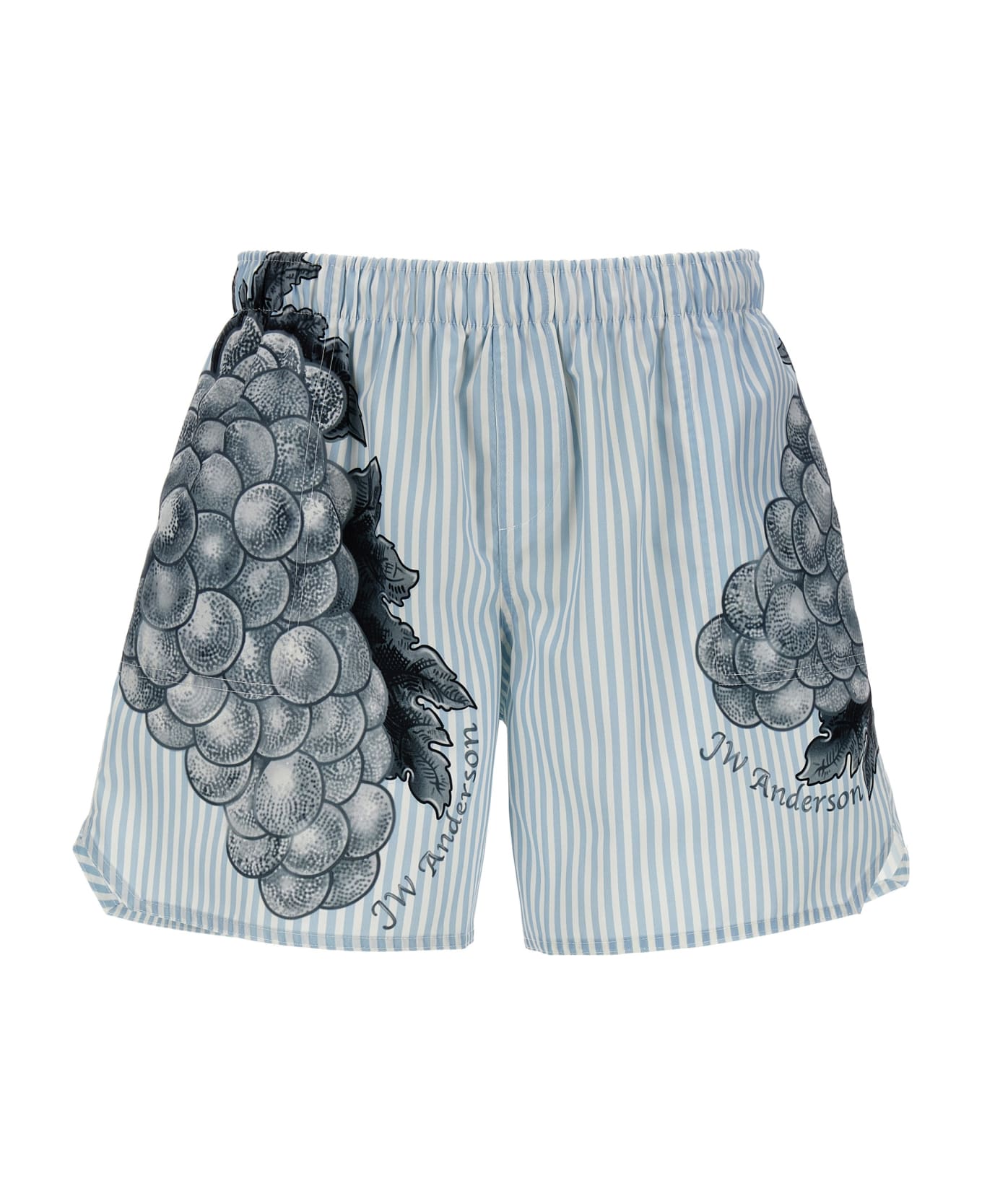 J.W. Anderson Grape Swim Shorts - Clear Blue