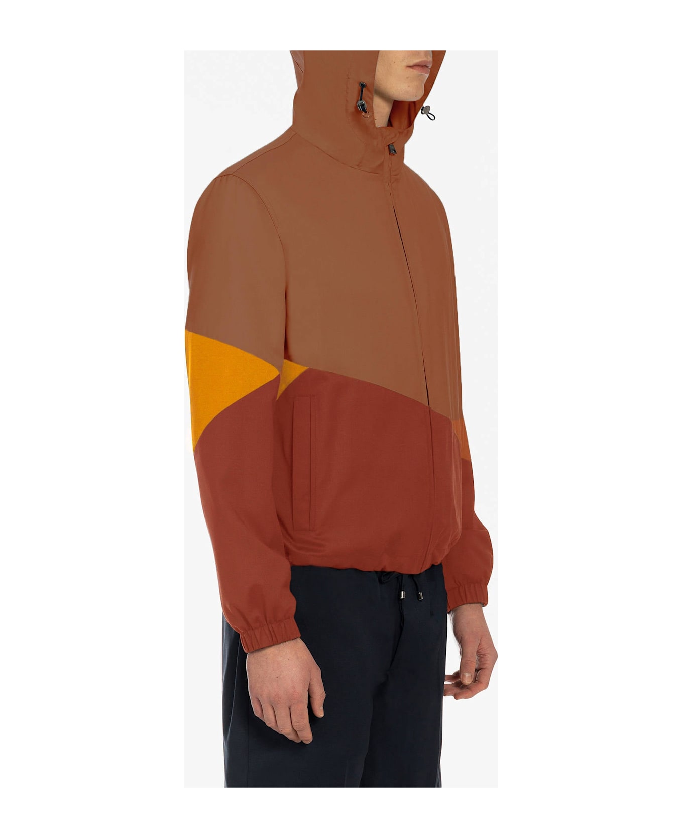 Larusmiani Stormy Bomber Down Jacket - Brown
