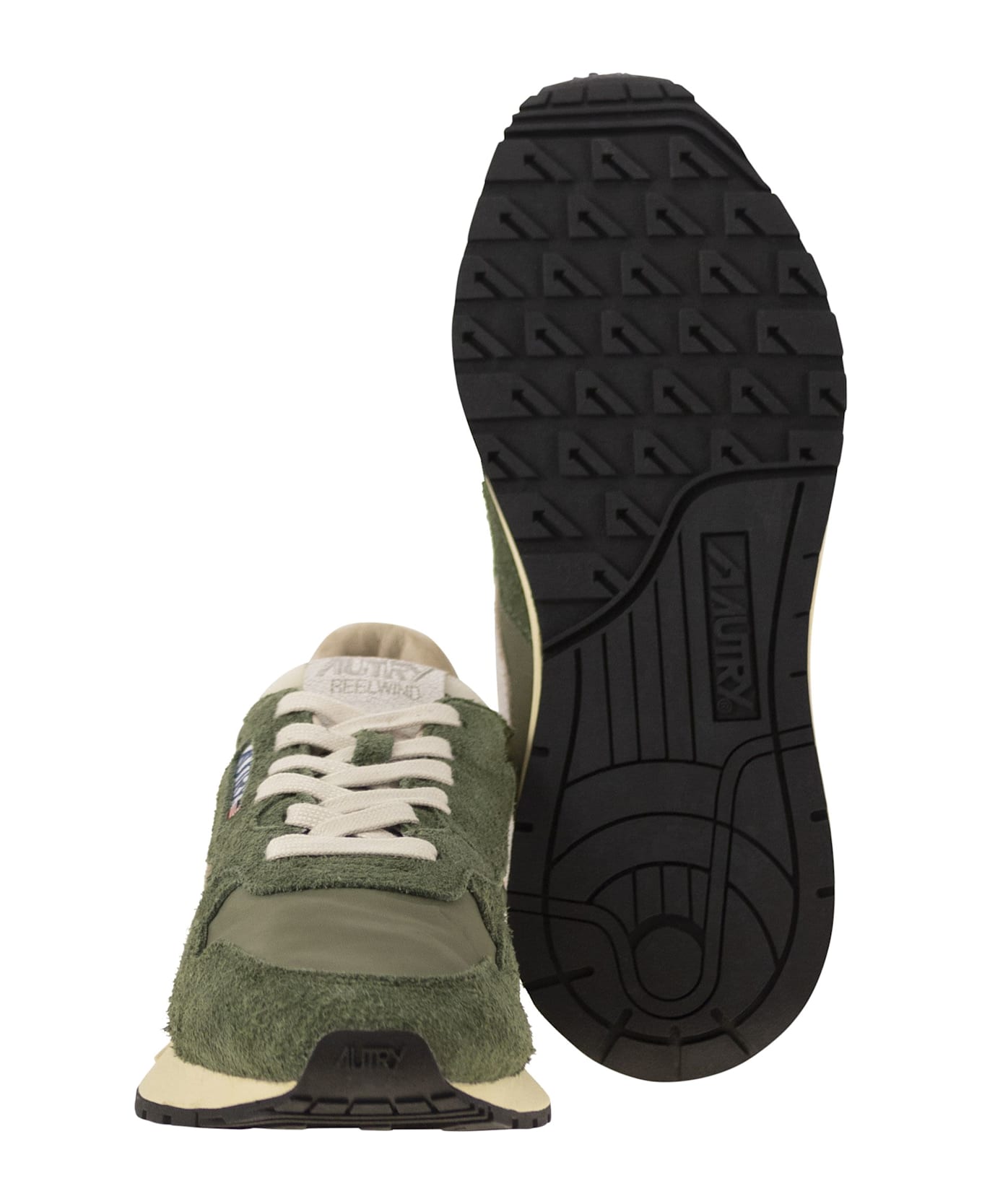 Autry Reelwind Low-top Sneakers - Green