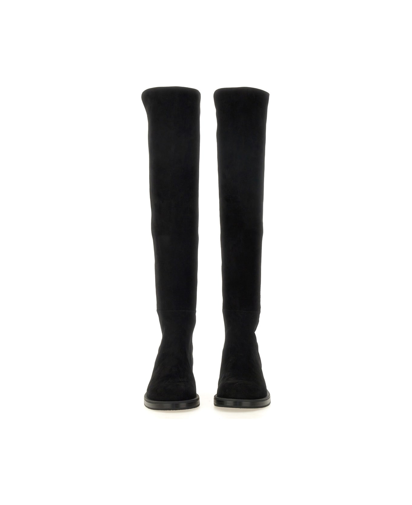 Stuart Weitzman Suede Boot - BLACK