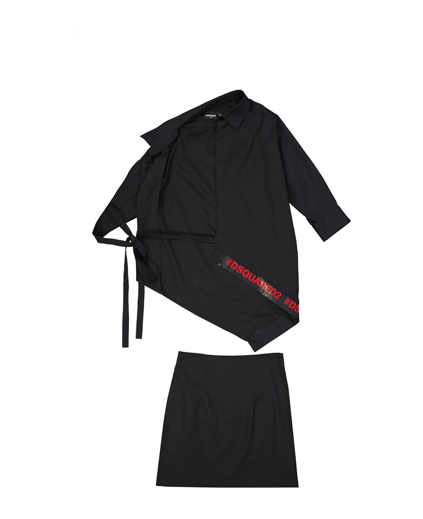 Dsquared2 Cotton Suit - Black