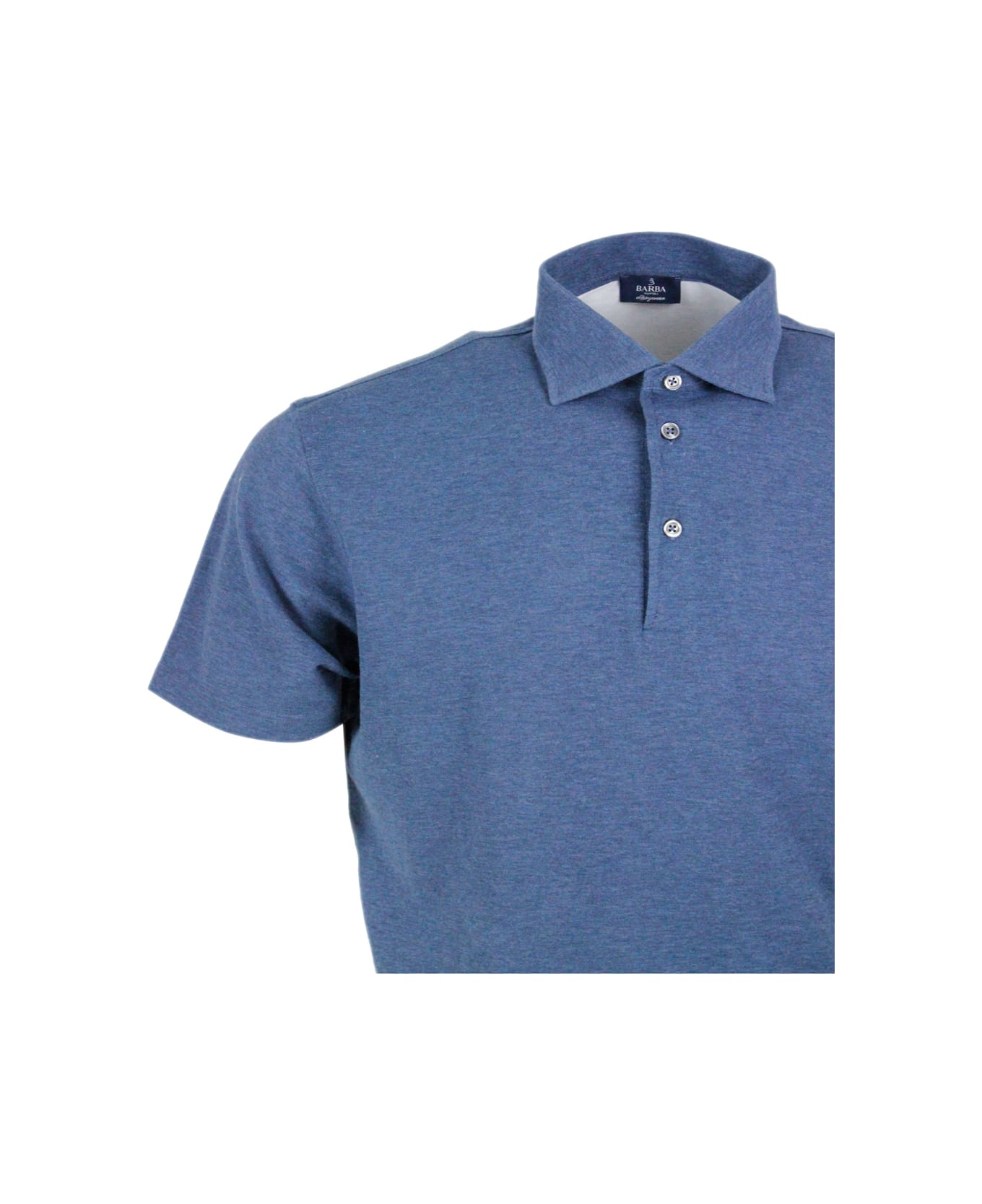 Barba Napoli Polo Shirt - Blue