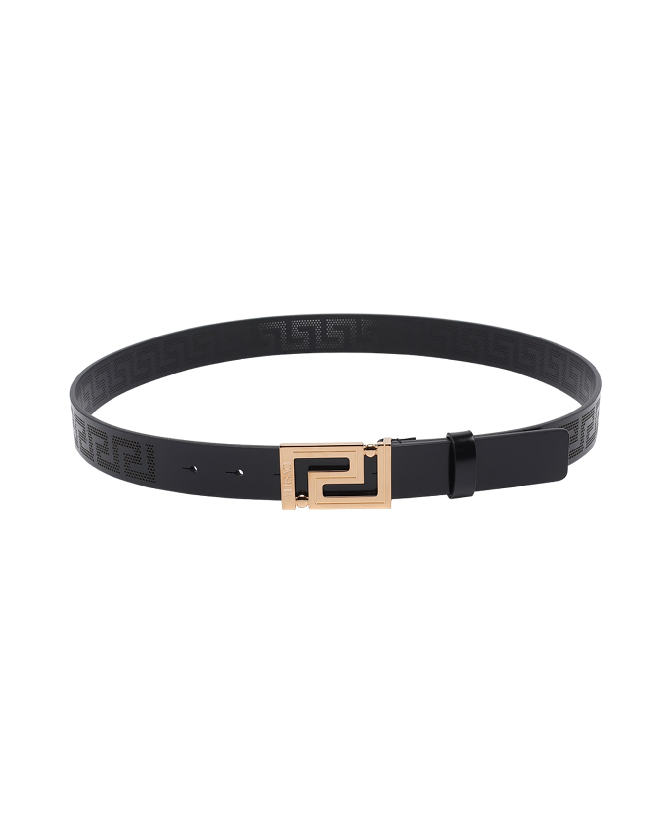 Versace Greca Belt - Black