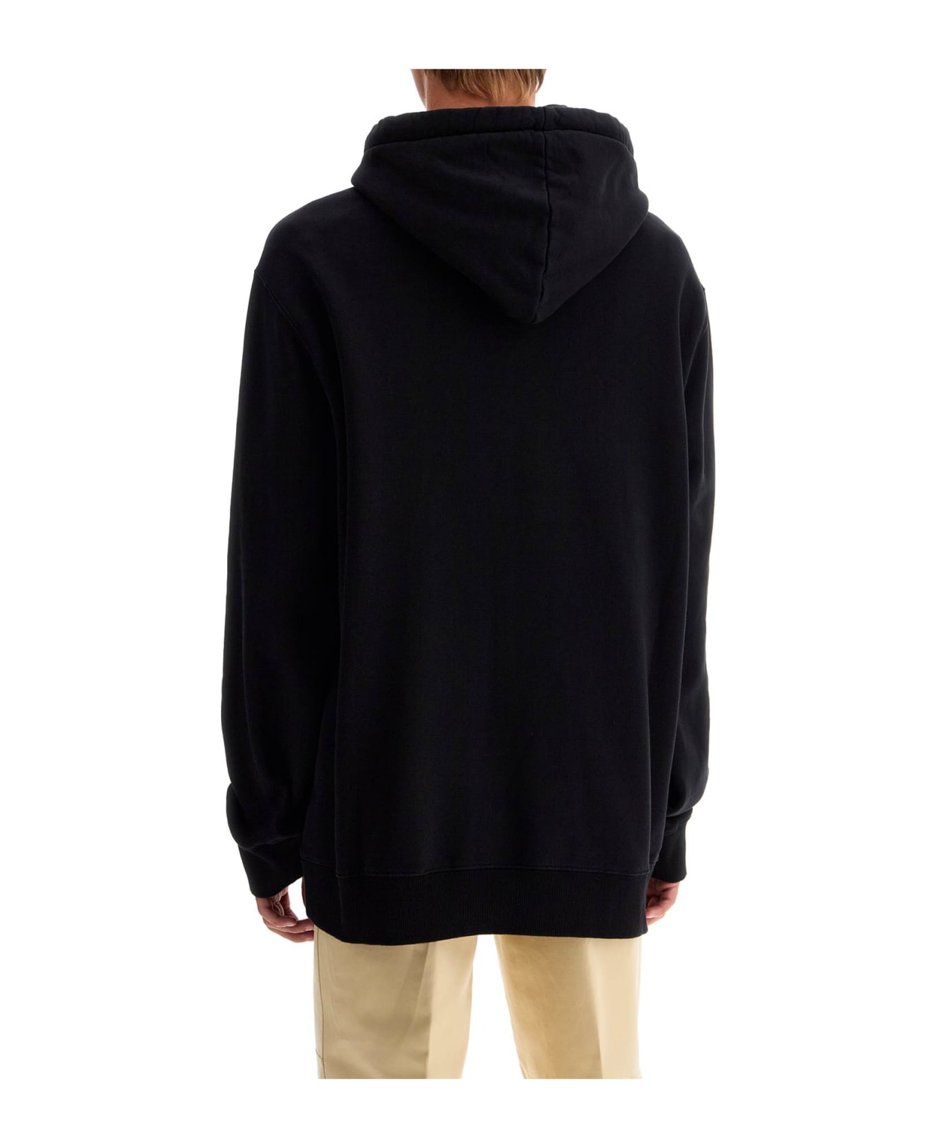 Lanvin Oversized Hoodie With Hood - Black