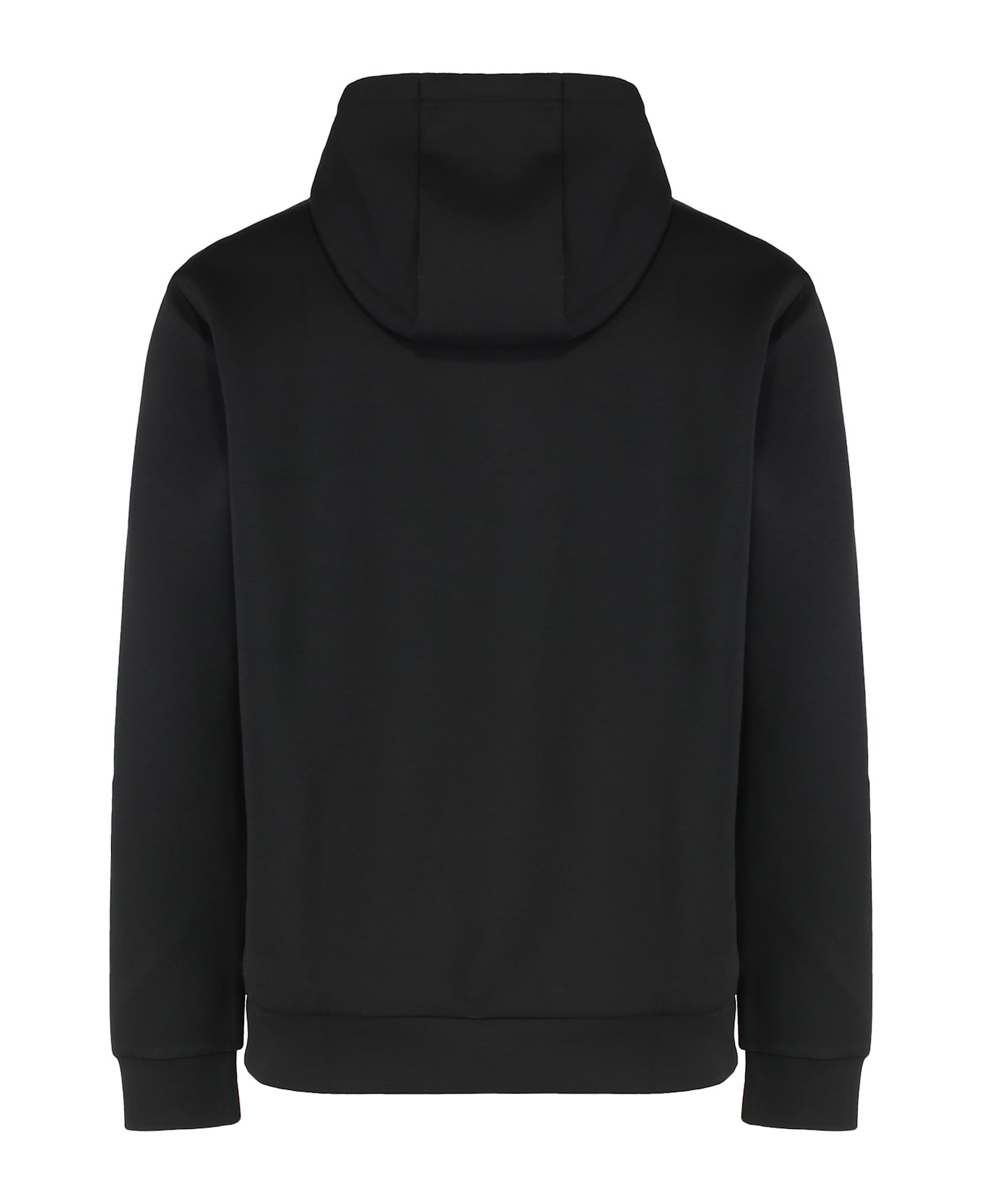EA7 Technical Fabric Hoodie - black