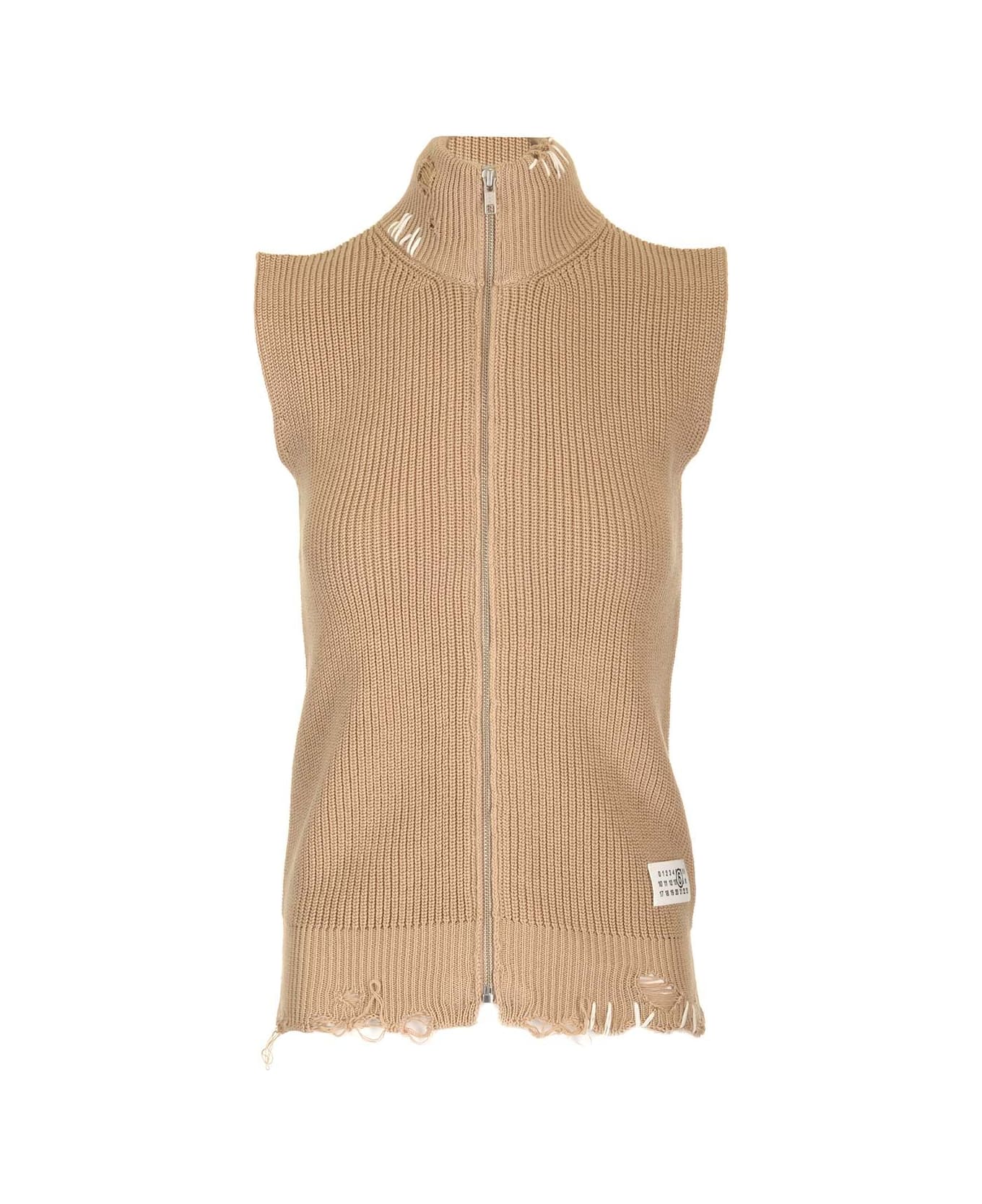 スーツ Maison Martin Margiela 2007ss studs vest MM6 Maison Margiela Studded Leather Vest | italist