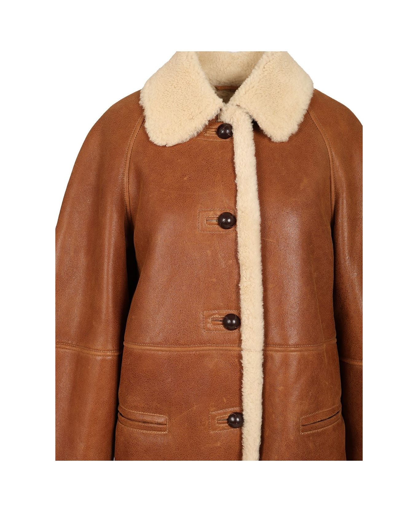 Isabel Marant Berthie-gb Coat - BROWN