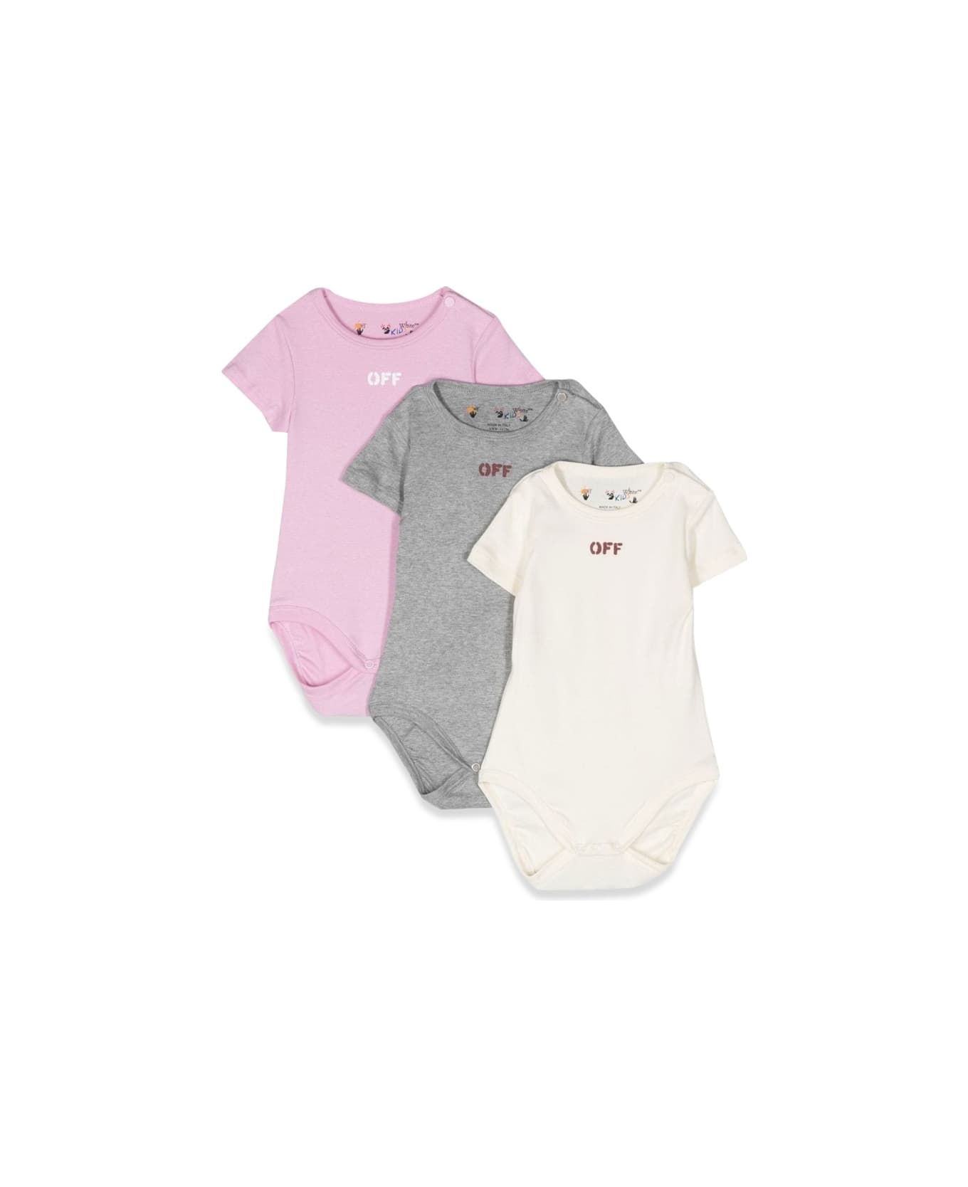 Off-White Off Stamp 3-pack Body S/s - MULTICOLOUR