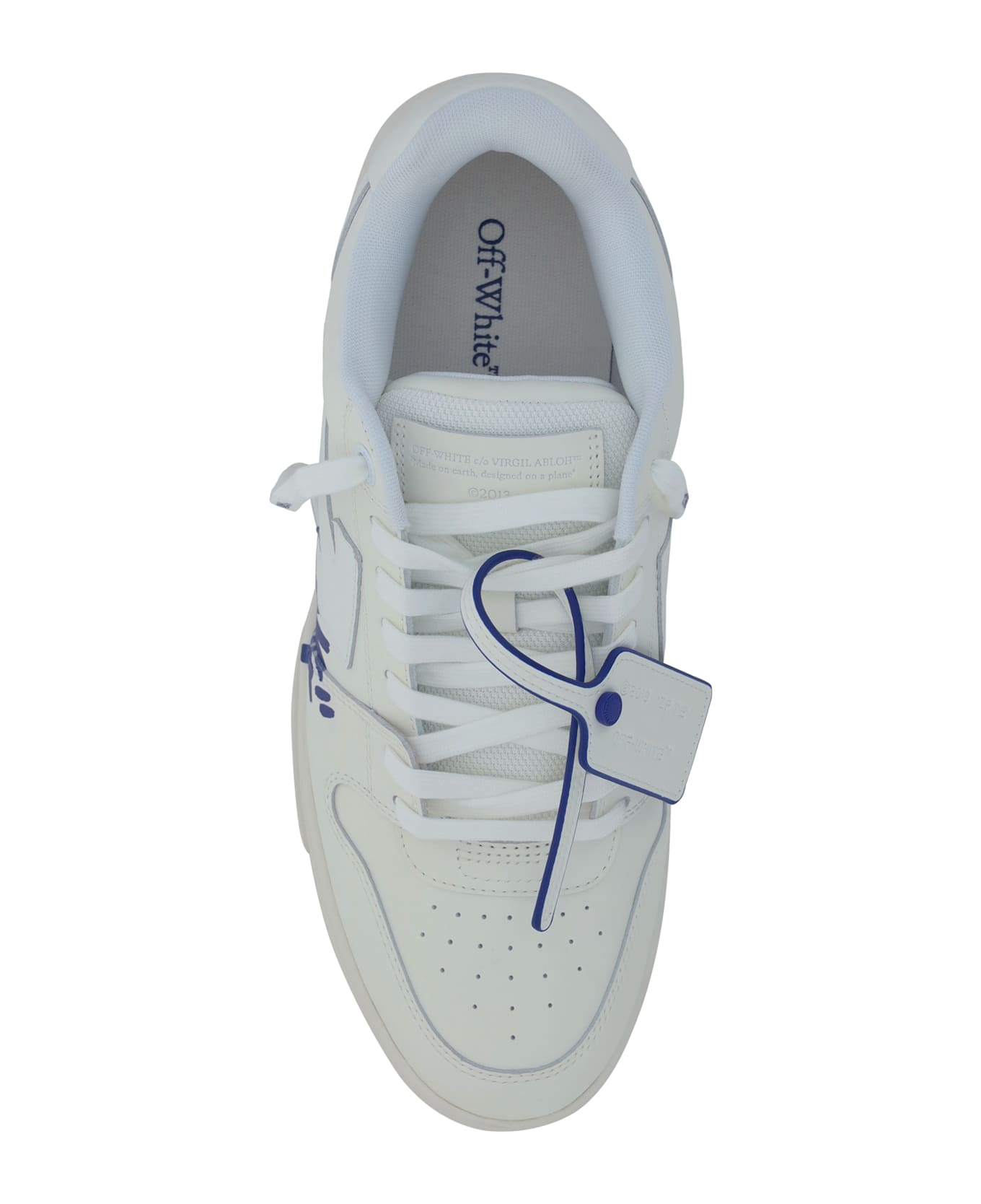 Off-White Out Of Office 'for Walking' Sneakers - White Blue