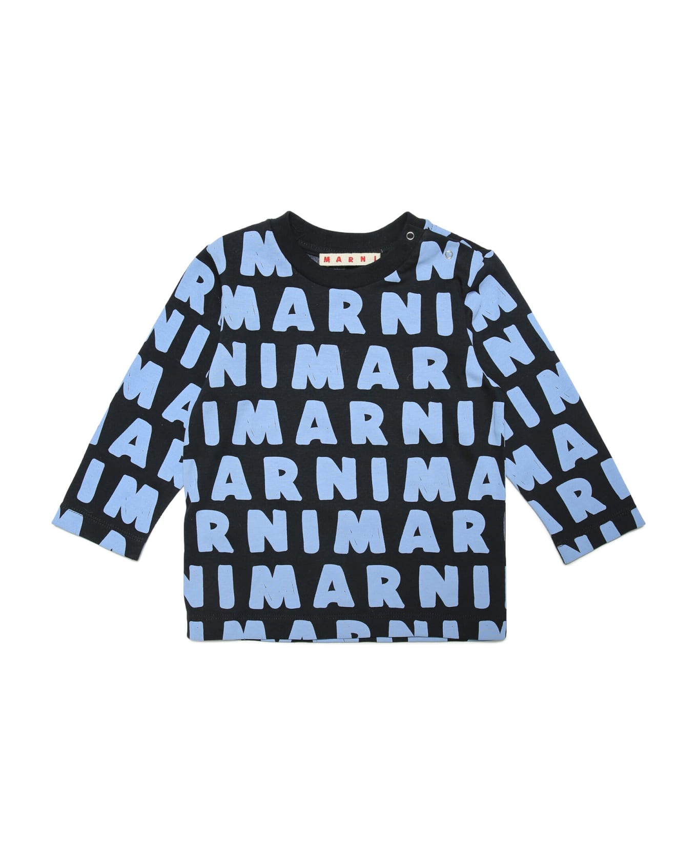 Marni Mt50b T-shirt Marni - Blue navy