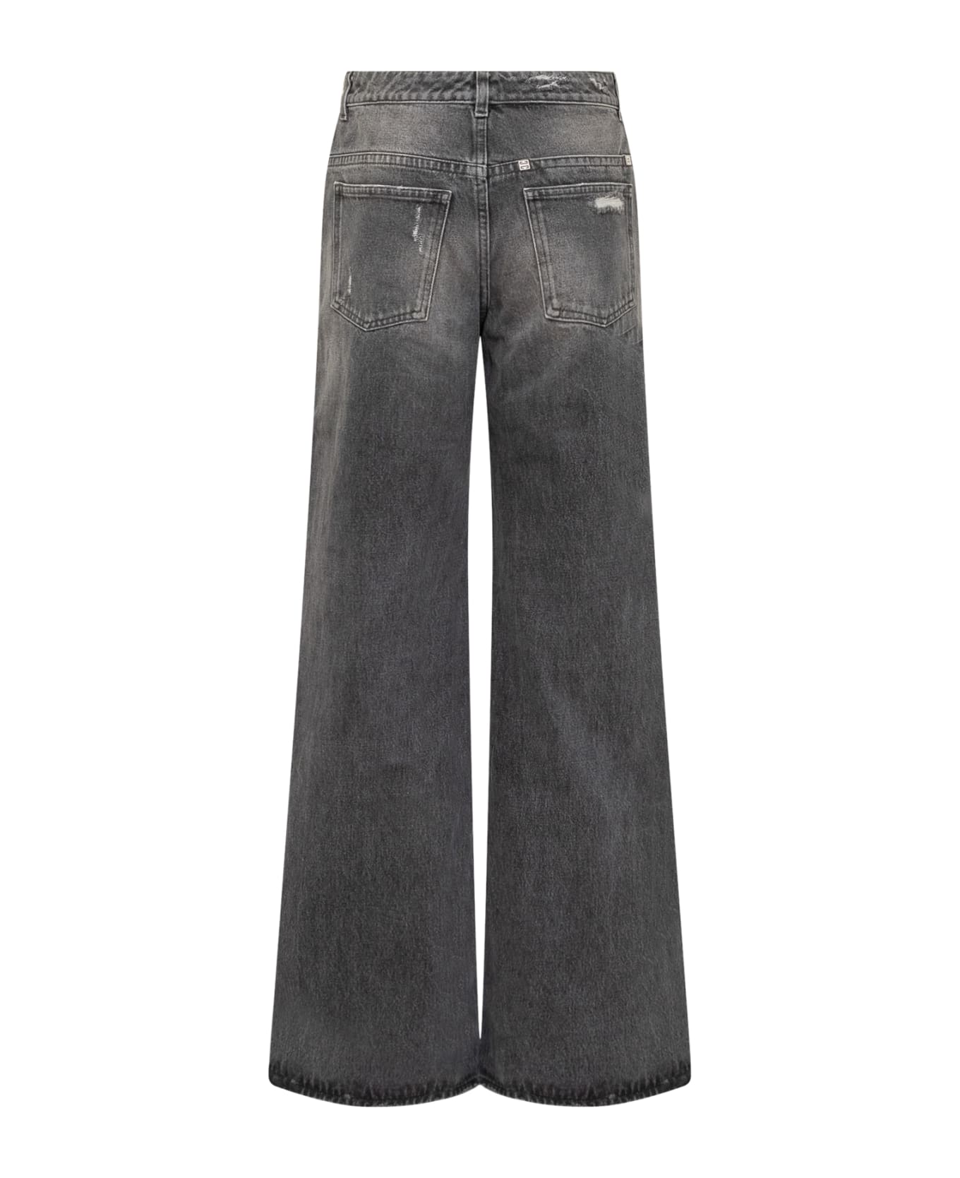 Givenchy Oversized Jeans In Denim - Black