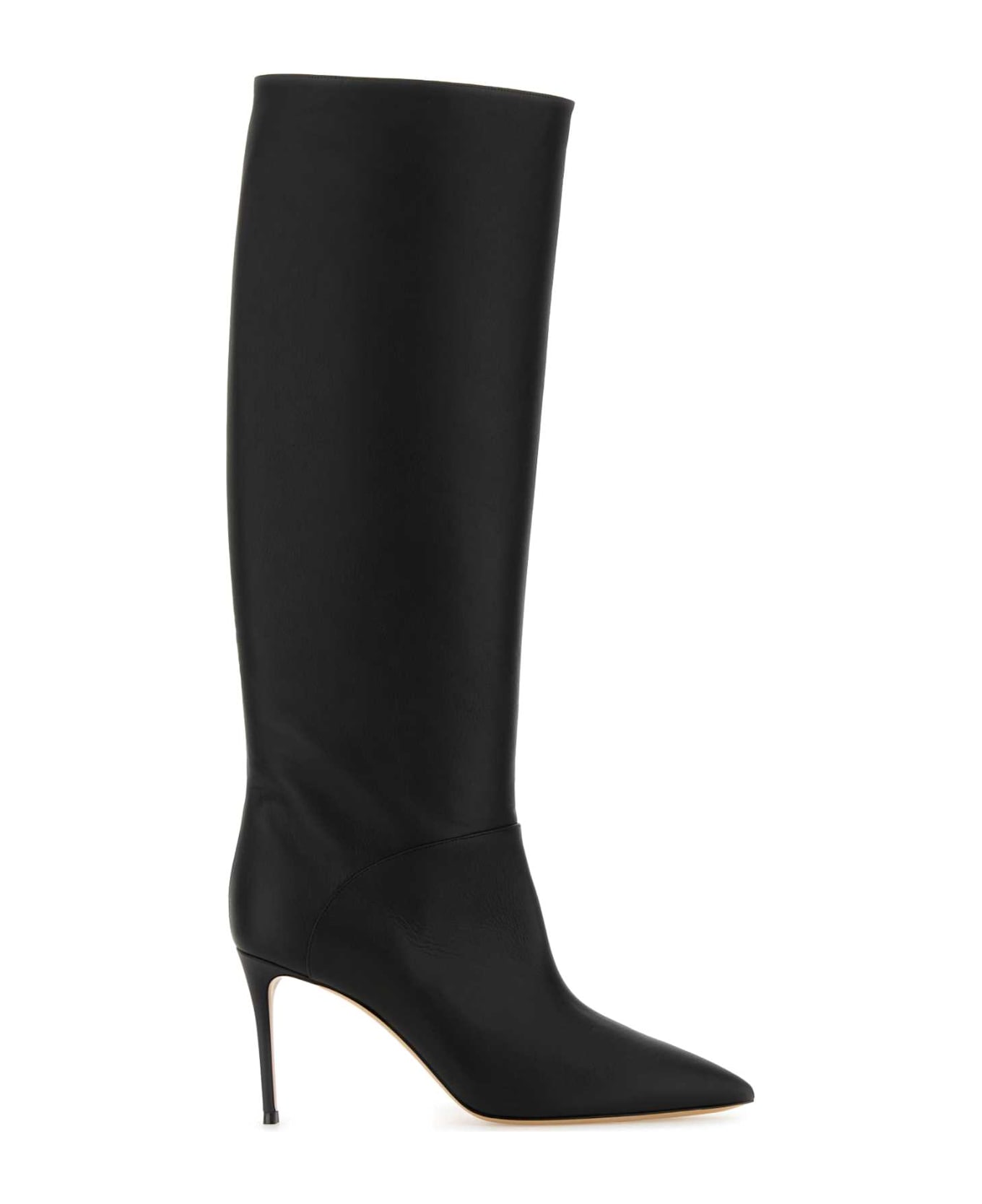 Casadei Black Leather Boots - NERO
