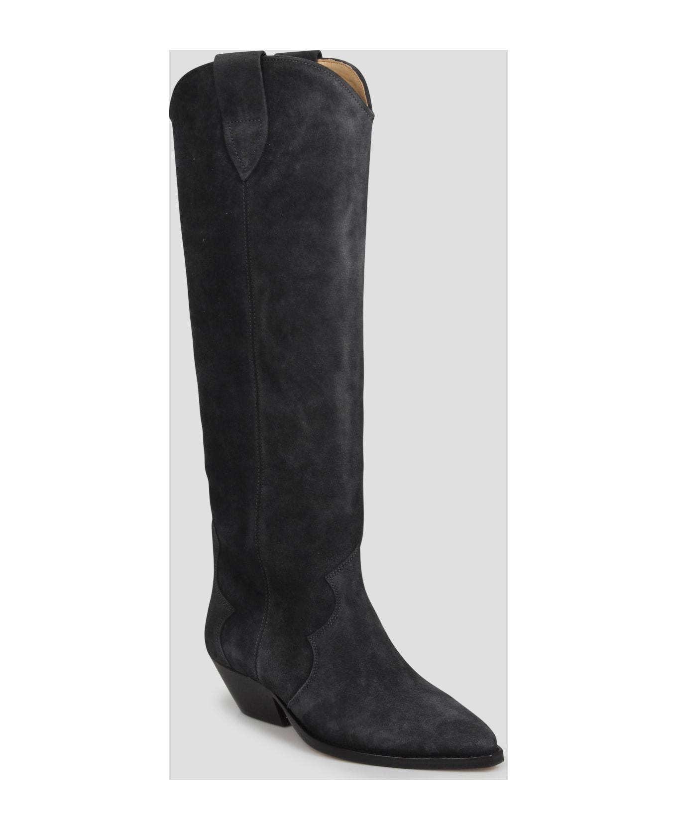 Isabel Marant Denvee Texan Boots - Black