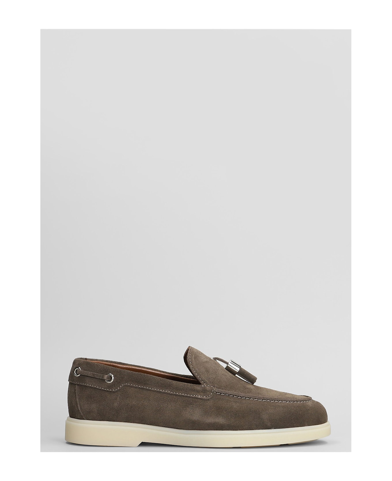 Giuseppe Zanotti The Maui Loafers In Beige Suede - beige