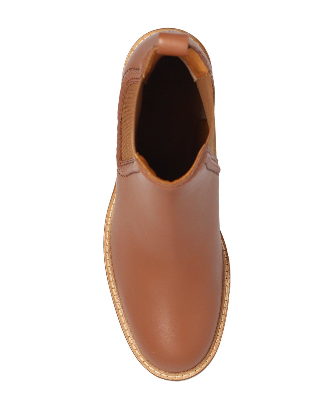 Chloé Mallo Heeled Boots - Caramello