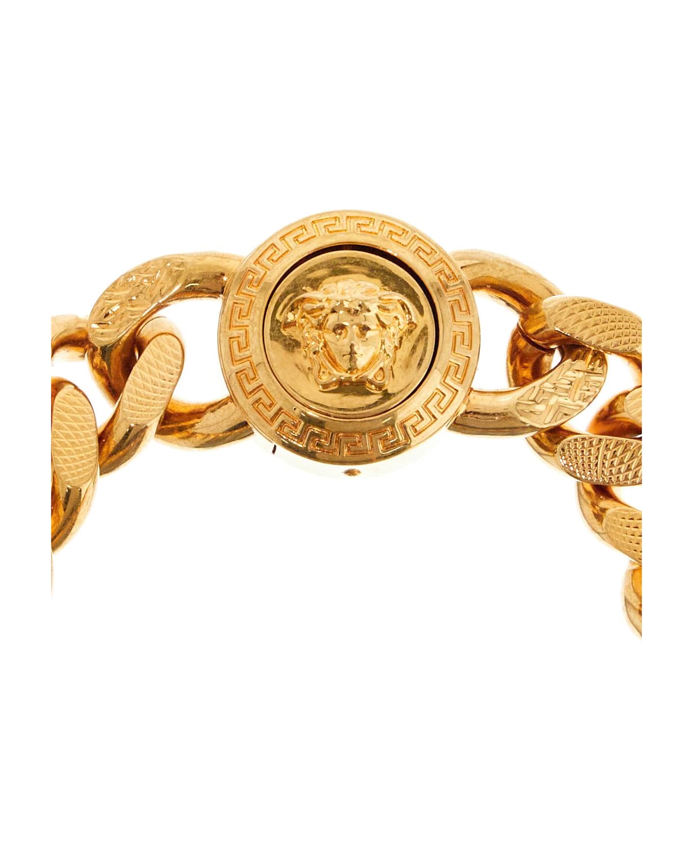 Versace Chain Medusa Bracelet - TRIBUTE GOLD (Gold)