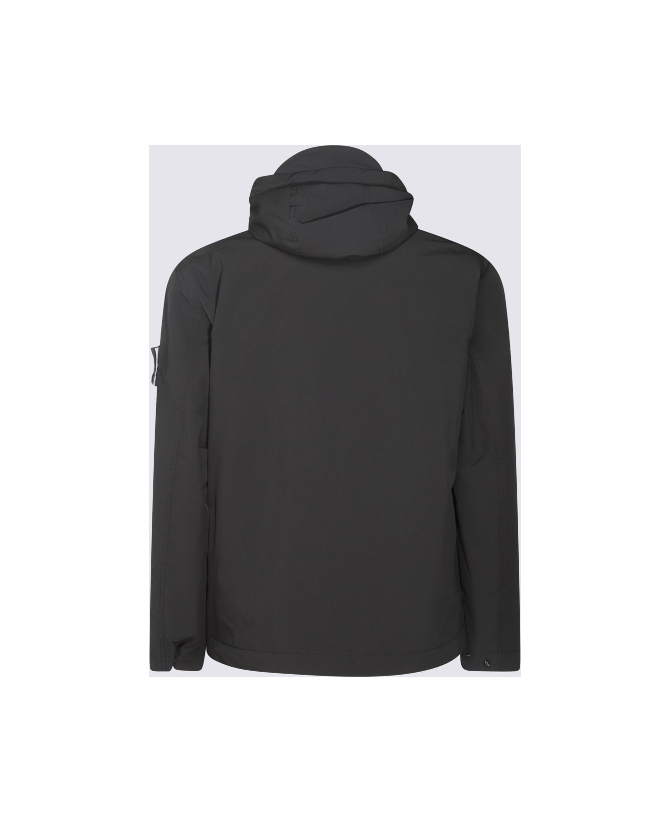 Stone Island Black Down Jacket - Black