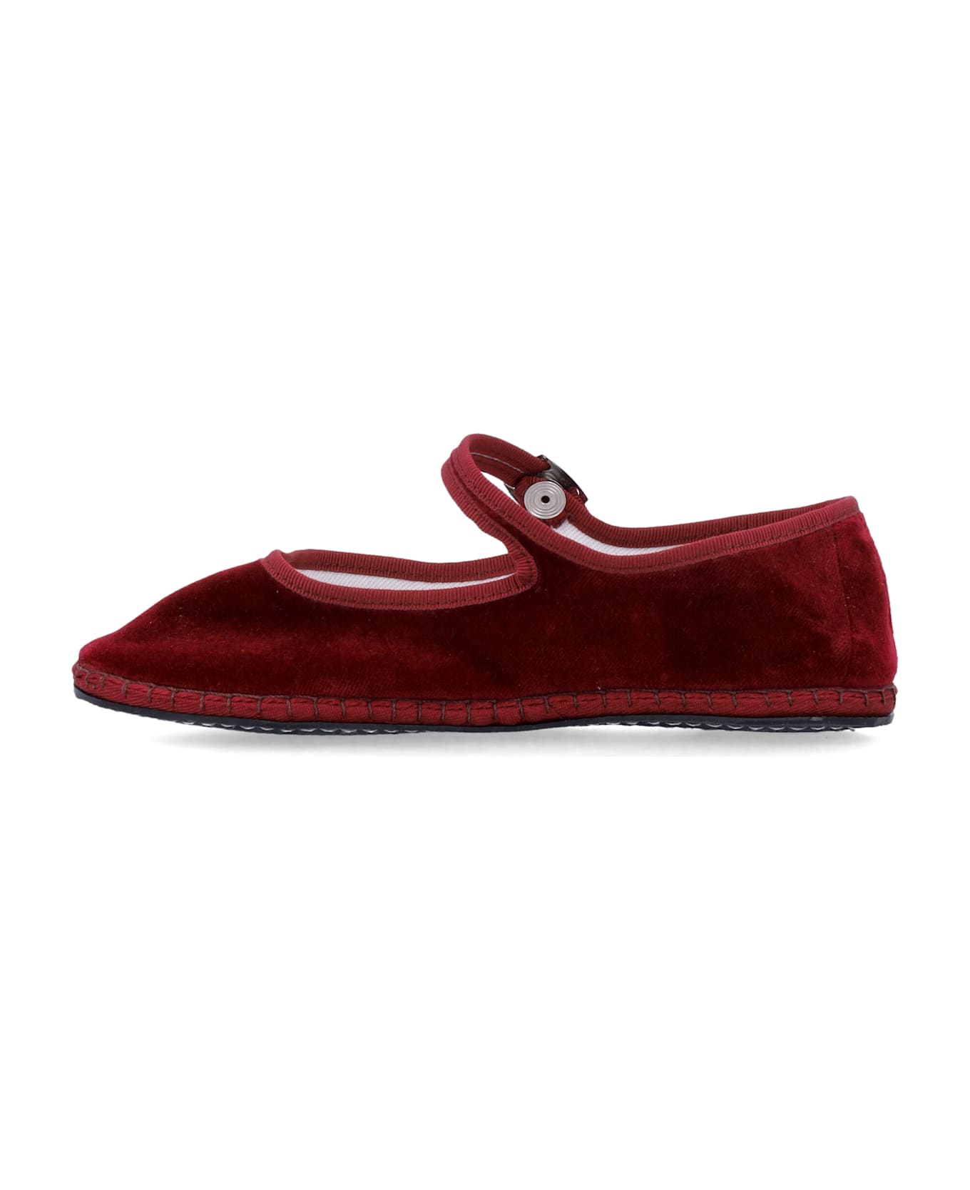 Drogheria Crivellini La Papousse Flat Shoes - BURGUNDY