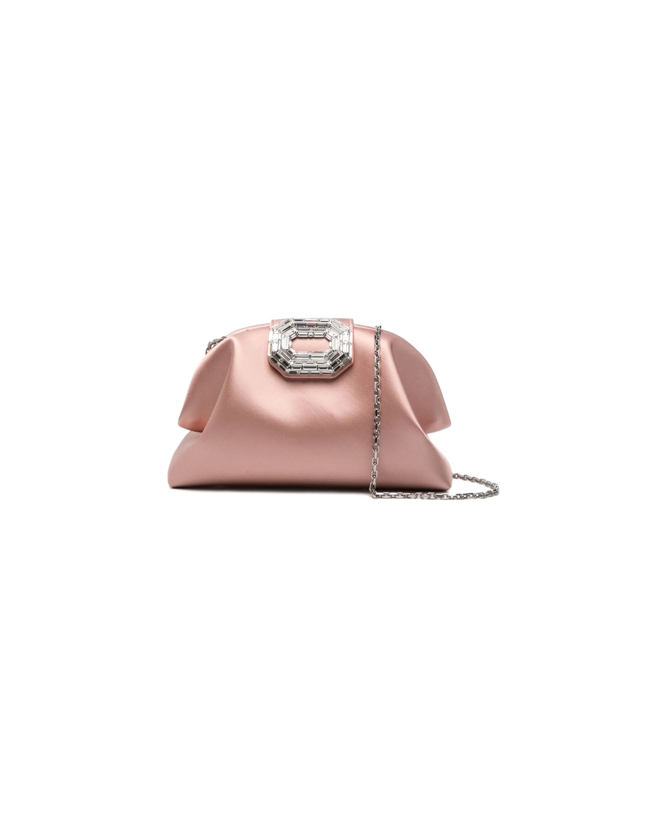 Amina Muaddi Bag - PINK