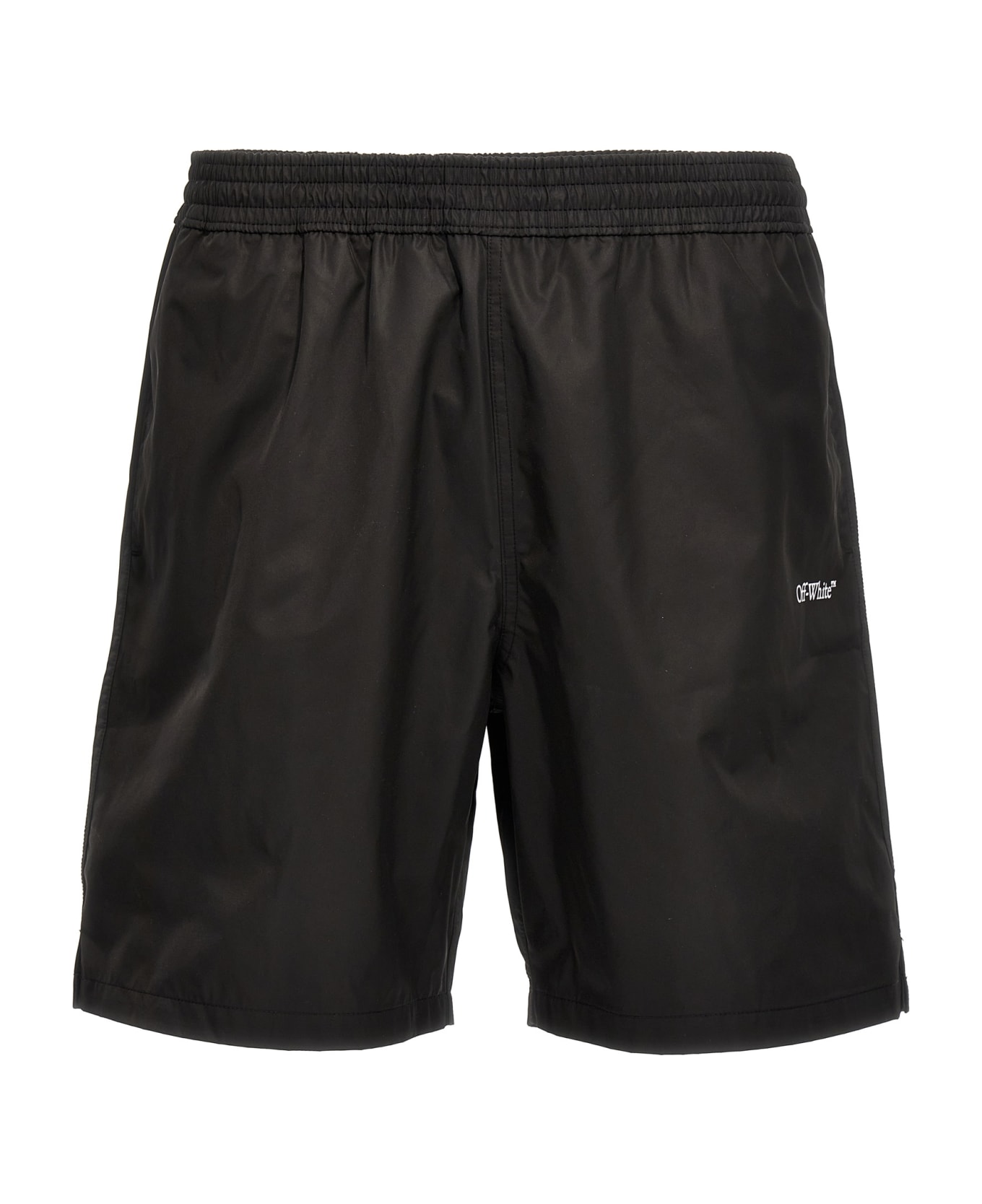 Off-White 'arrow Surfer' Swimming Trunks - Black  