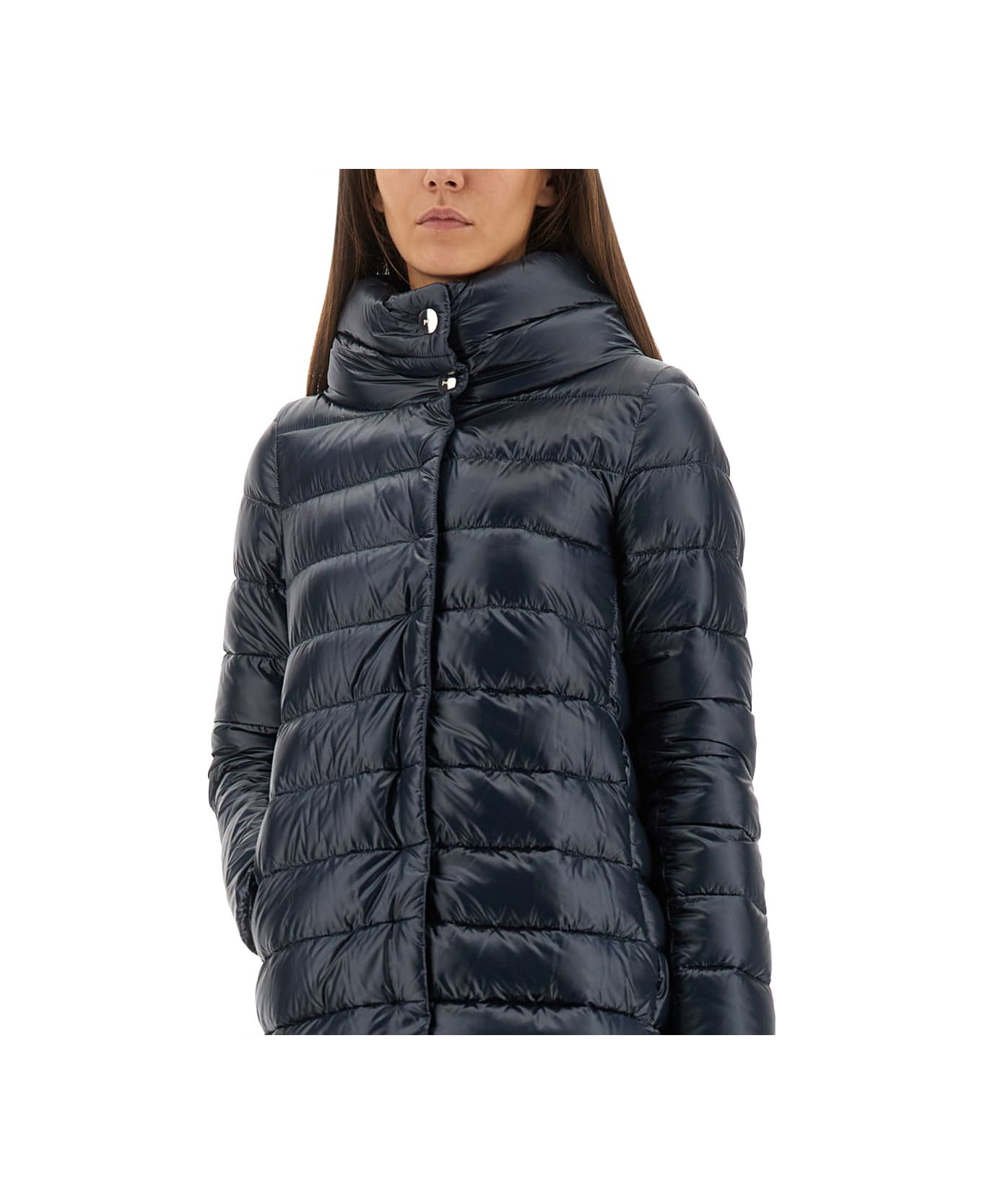 Herno Down Jacket "a-shape Amelia" - BLUE