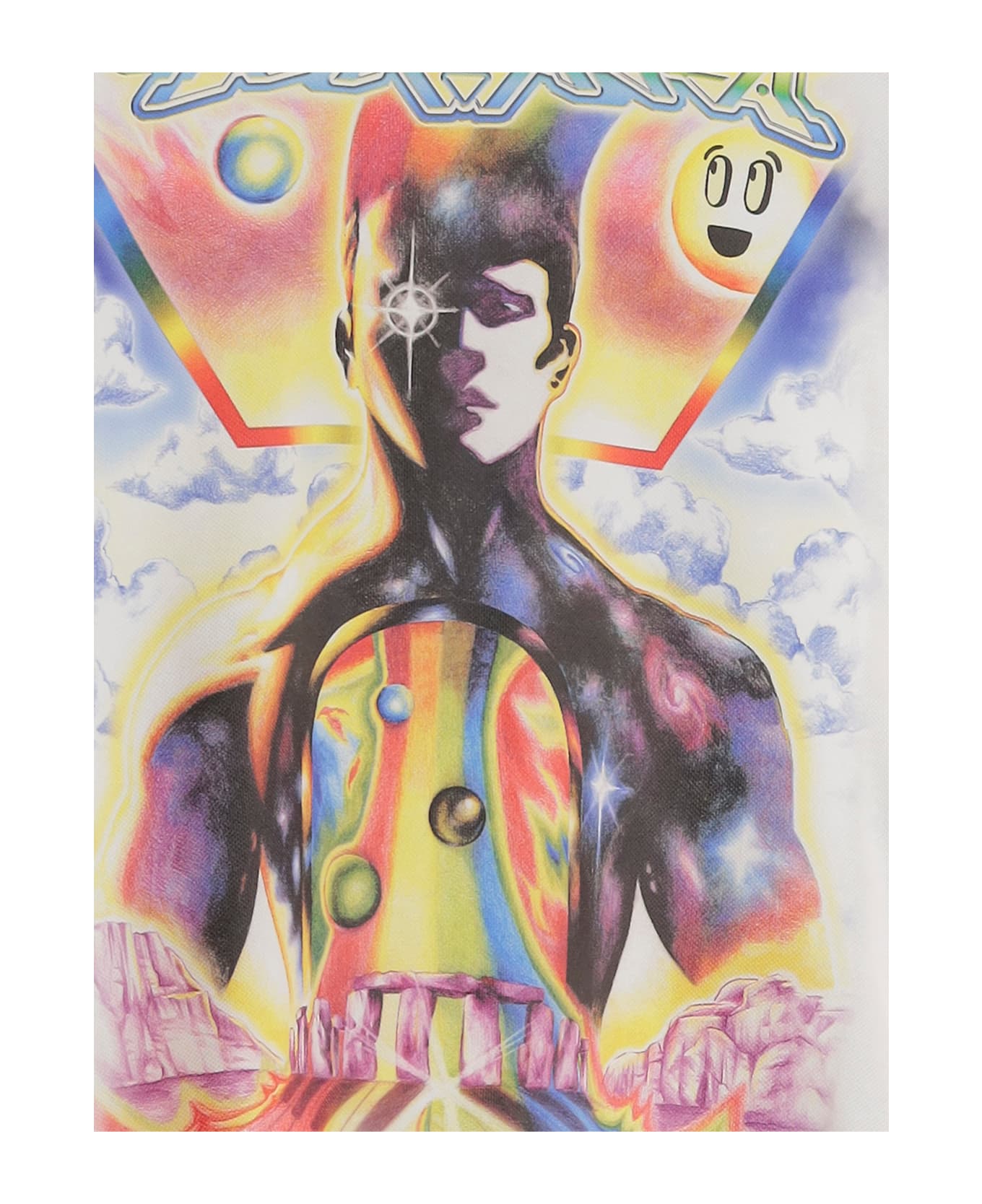 Casablanca Cotton T-shirt With Logo - White