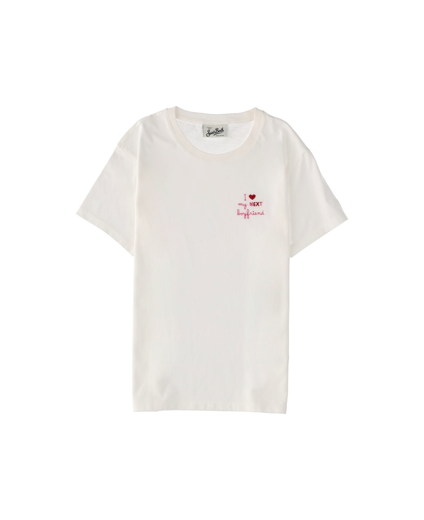 MC2 Saint Barth Cotton T-shirt - WHITE