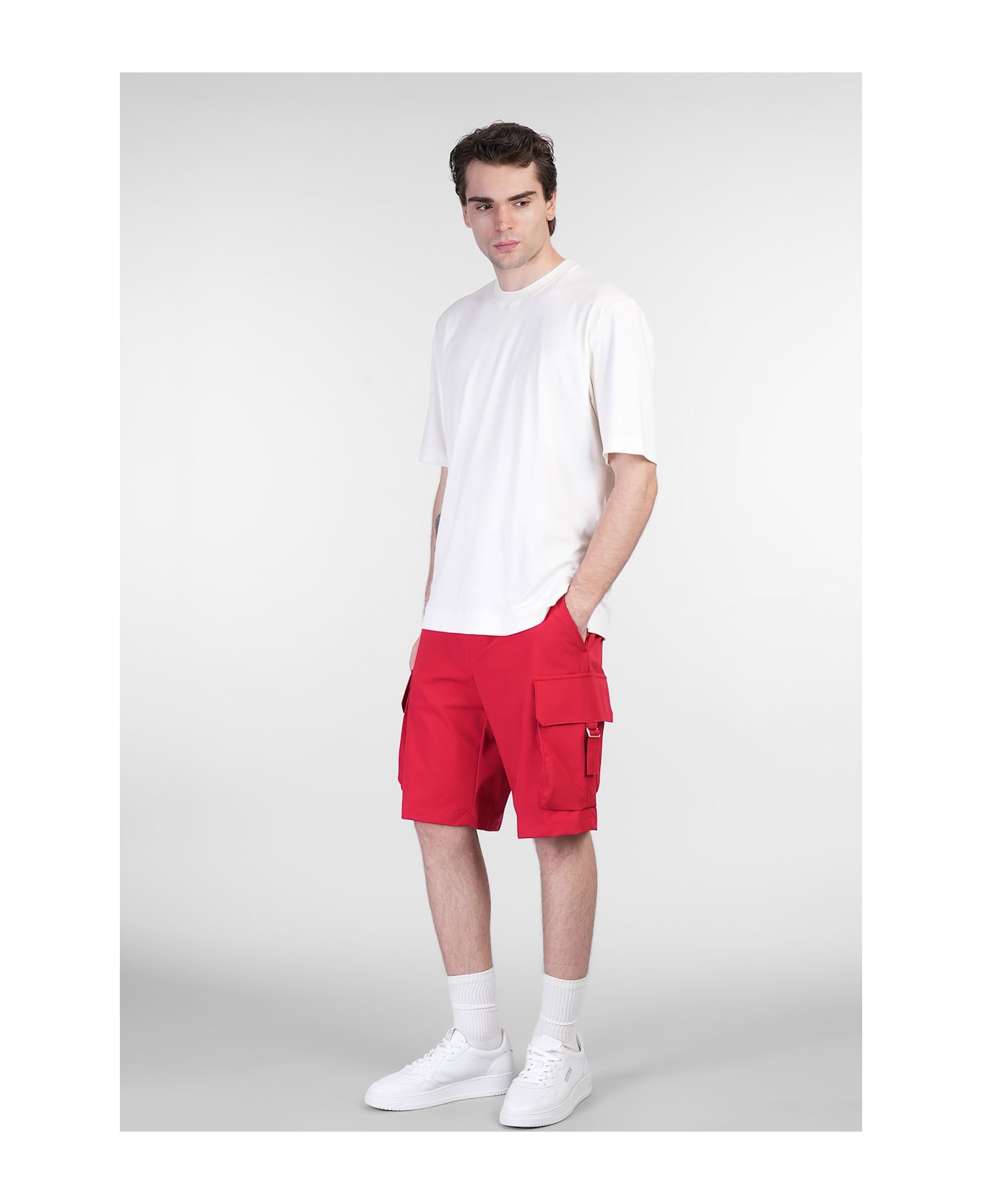 Briglia 1949 Tocqp Shorts In Red Polyamide - red