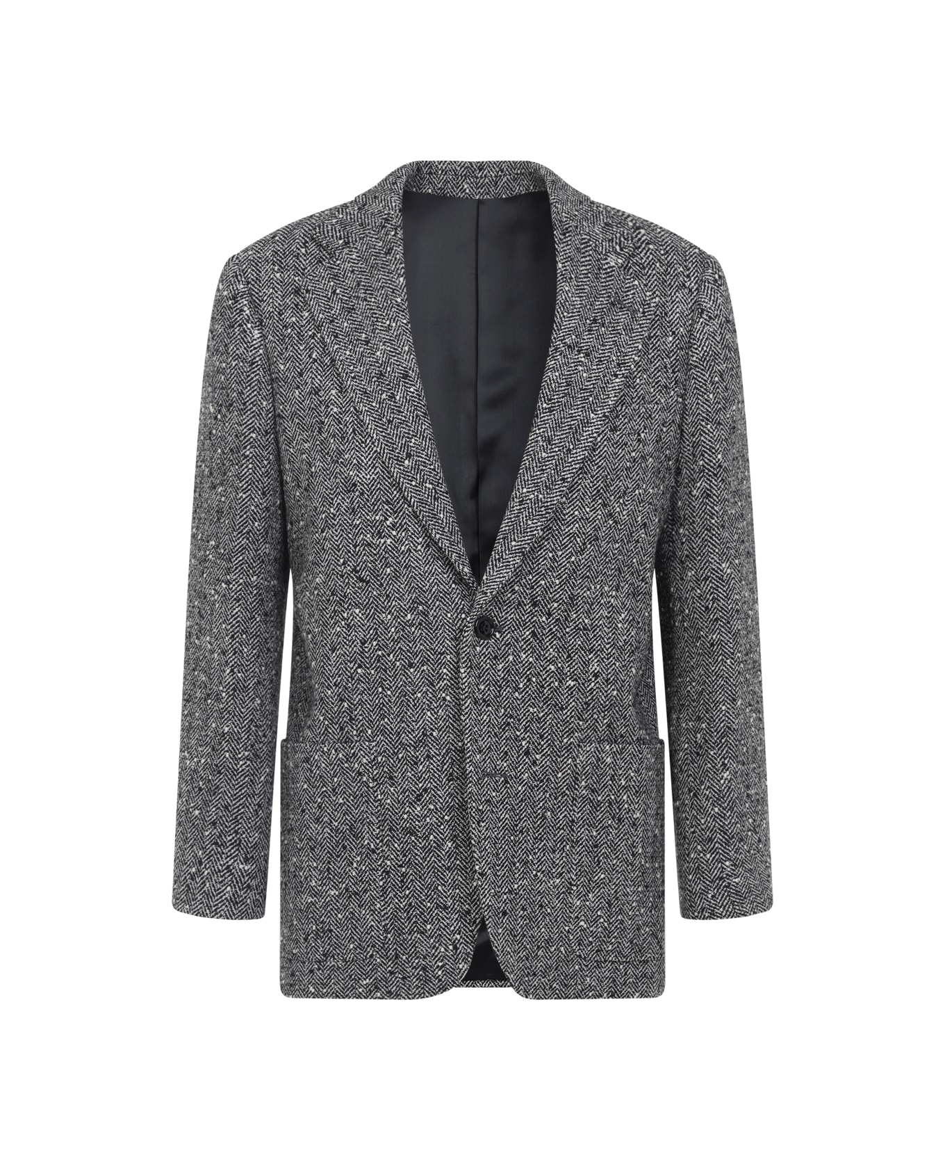 Celine Wool Jacket - Ir Ivore Noir