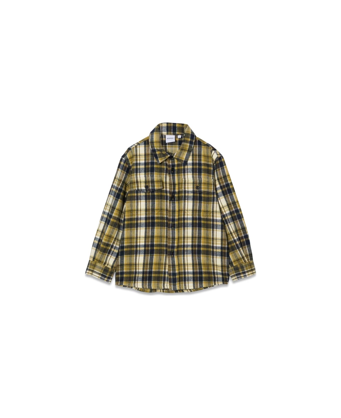 Aspesi M/l Plaid Shirt - MULTICOLOUR
