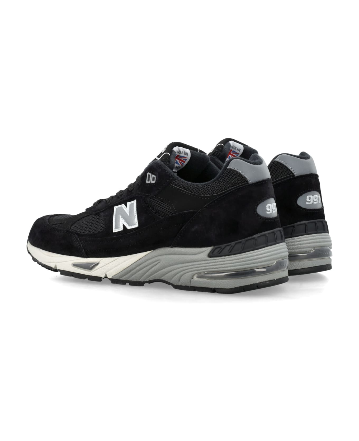 New Balance 991 Sneakers - BLACK/SILVER スニーカー