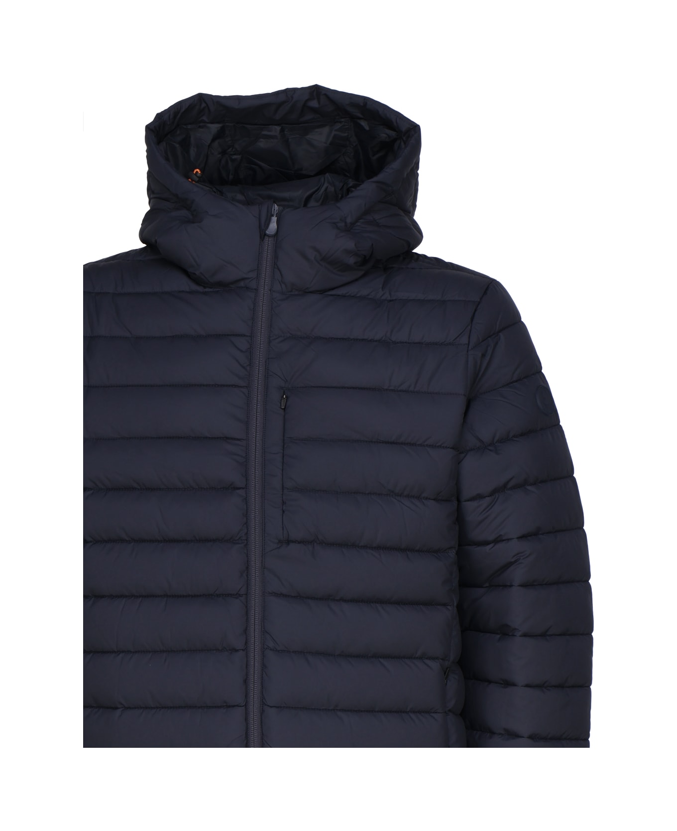Save the Duck Jacket With Hood - Blue