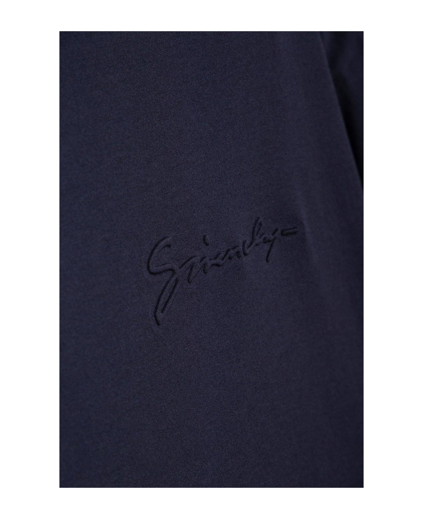 Givenchy Logo Detailed Crewneck T-shirt - Blue