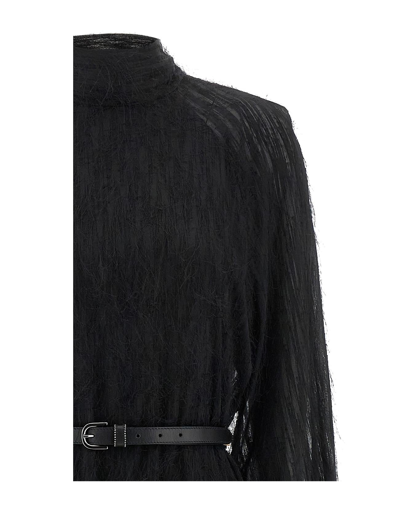 Peserico Fil Coupé Dress - Black  